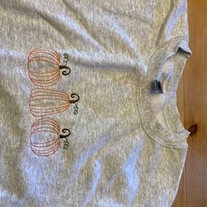 Pumpkin Fall Halloween Crewneck Sweatshirt 2xl